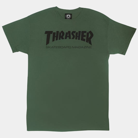 Thrasher Skate Mag T-Shirt Army-Black Sheep Skate Shop