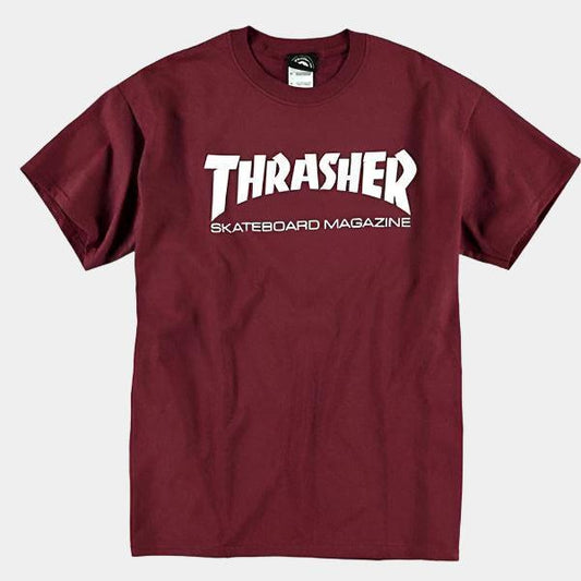 Thrasher Skate Mag T-Shirt Maroon-Black Sheep Skate Shop