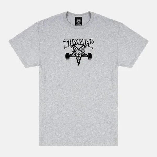 Thrasher SkateGoat T-Shirt Grey-Black Sheep Skate Shop