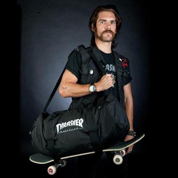 Thrasher Skateboard Bag Duffle-Black Sheep Skate Shop