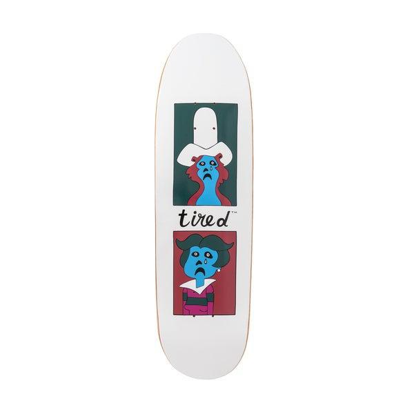 Tired Skateboards Sad Faces Donny Deck 9.25"-Black Sheep Skate Shop