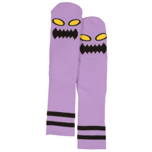 Toy Machine Monster Crew Sock Lavender-Black Sheep Skate Shop