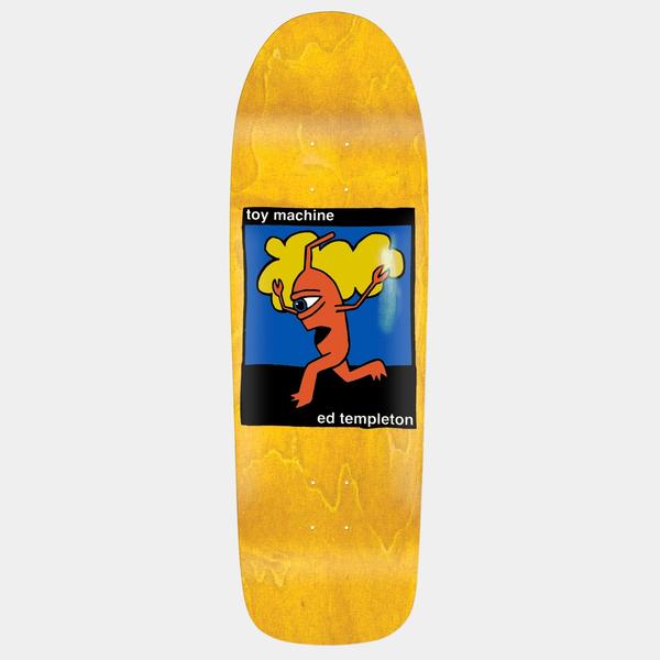 Toy Machine Skateboards Ed Templeton Early Sect Deck 9.5"-Black Sheep Skate Shop