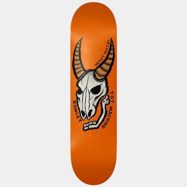 Toy Machine Skateboards Geoff Rowley Heavy Metal Deck 8.25"-Black Sheep Skate Shop