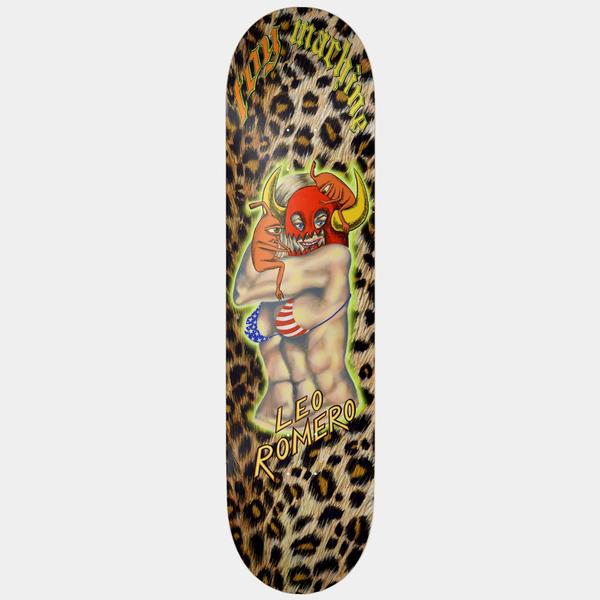 Toy Machine Skateboards Leo Romero Lady Danger Deck 8.25"-Black Sheep Skate Shop