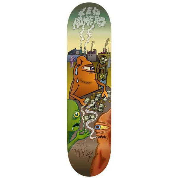 Toy Machine Skateboards Leo Romero Money Grub Deck 8.5"-Black Sheep Skate Shop