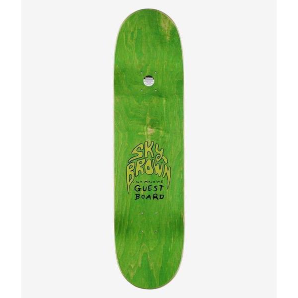 Toy Machine Skateboards Sky Brown Guest Pro Model Deck 8.25"-Black Sheep Skate Shop