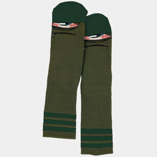 Toy Machine Skateboards Stoner Crew Sock Forest-Black Sheep Skate Shop