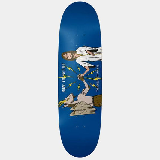 Toy Machine Skateboards x Thrasher Magazine Bury The Hatchet Deck 8.88"-Black Sheep Skate Shop