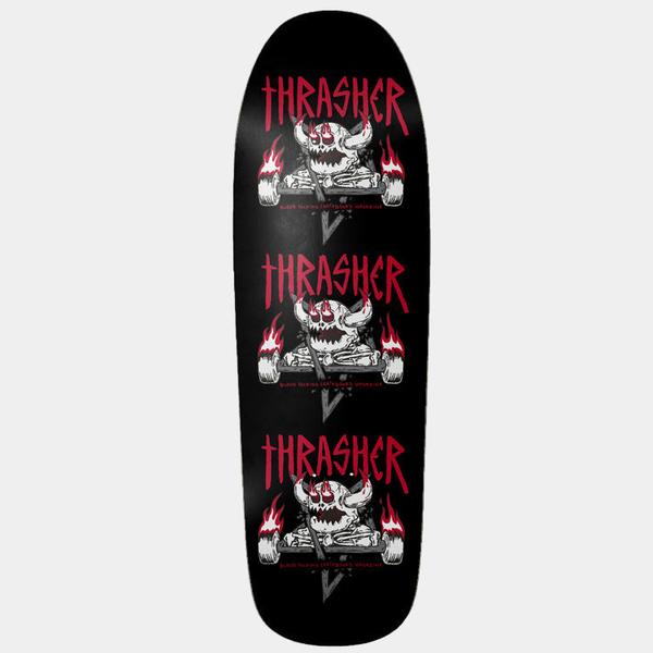 Toy Machine Skateboards x Thrasher Magazine Monster-Gram Deck 9.5"-Black Sheep Skate Shop
