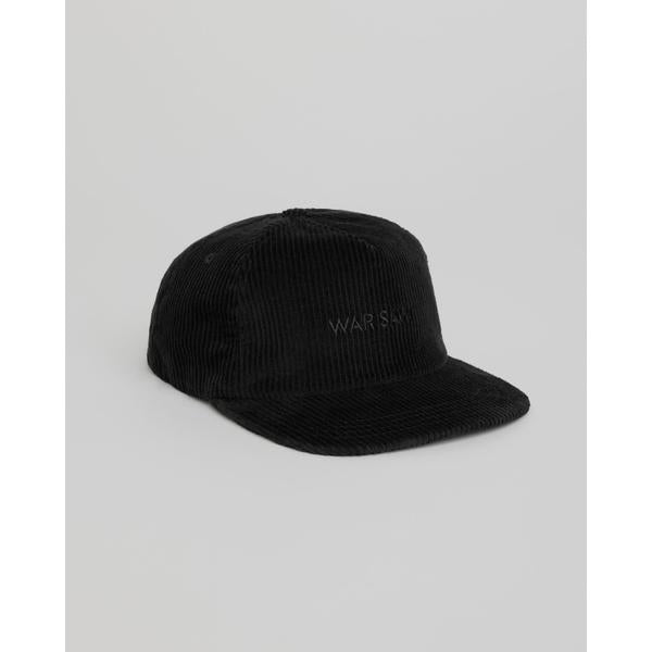 UNKNOWN CORDUROY HAT - BLACK-Black Sheep Skate Shop