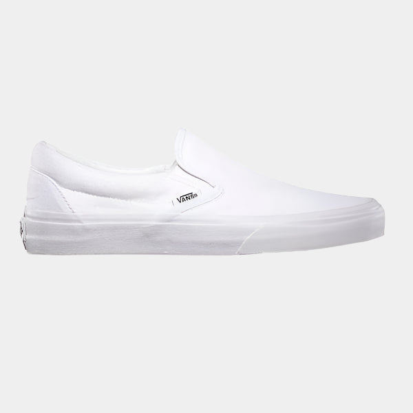 Vans Classic Slip-On True White-Black Sheep Skate Shop