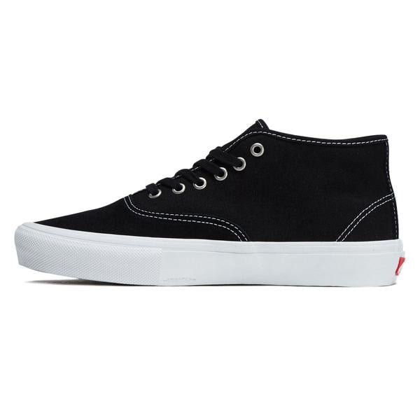 Vans Skate Authentic Mid Black - White-Black Sheep Skate Shop