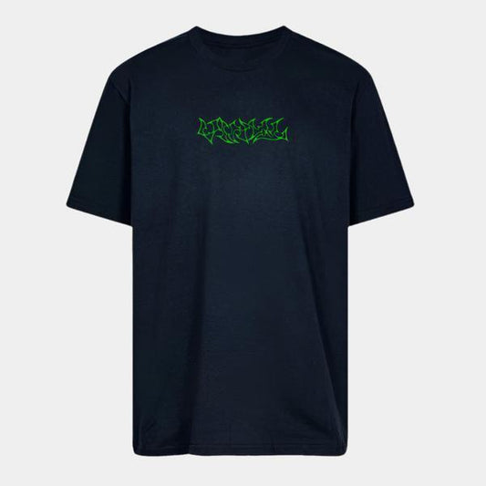 Vinyl Skateboards Tribal T-Shirt Black-Black Sheep Skate Shop