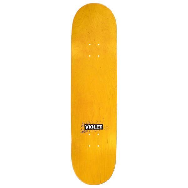 Violet Skateboards Alex Olson Metal Deck 8.25" Black-Black Sheep Skate Shop
