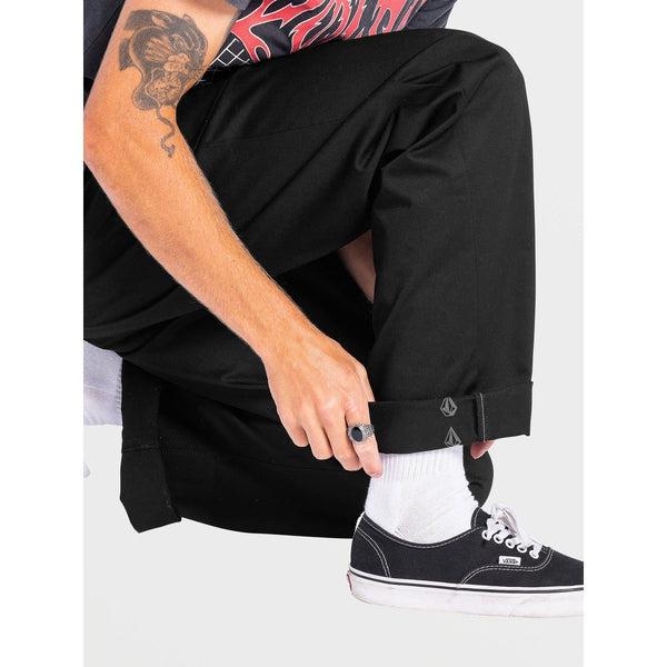 Volcom Stone Frickin Skate Chino Pant Black-Black Sheep Skate Shop