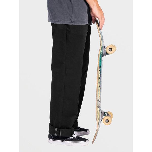Volcom Stone Frickin Skate Chino Pant Black-Black Sheep Skate Shop