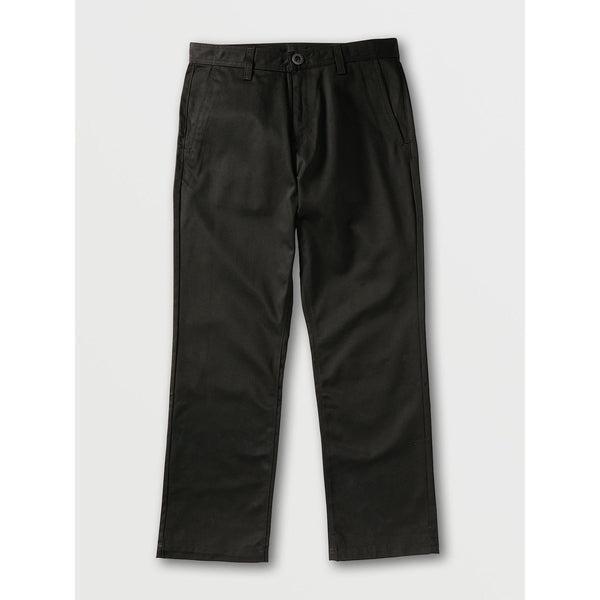 Volcom Stone Frickin Skate Chino Pant Black-Black Sheep Skate Shop