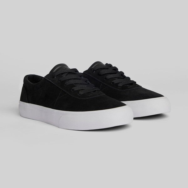WARSAW LTD Chapter Premium Suede Black - White-Black Sheep Skate Shop