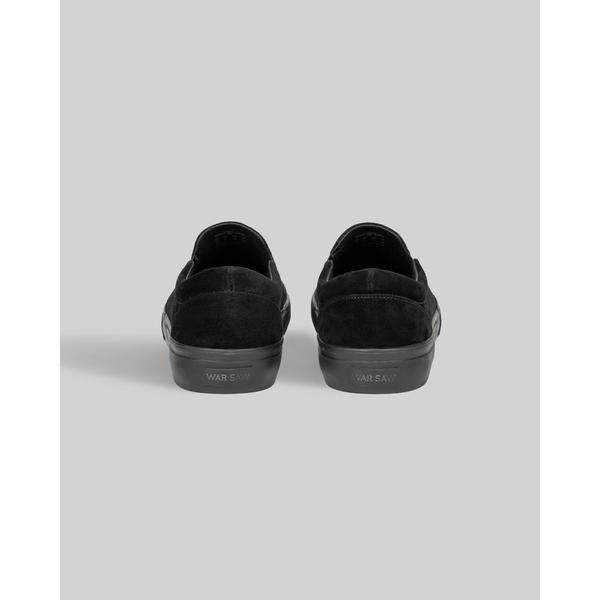 WARSAW LTD STRANGER SLIP-ON | BLACK / BLACK-Black Sheep Skate Shop