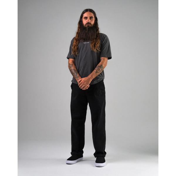 WARSAW LTD STRANGER SLIP-ON | BLACK / WHITE SYNTHETIC-Black Sheep Skate Shop