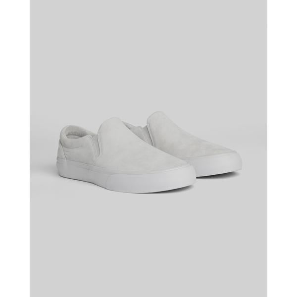 WARSAW LTD STRANGER SLIP-ON | WHITE / WHITE-Black Sheep Skate Shop