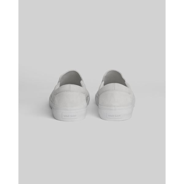 WARSAW LTD STRANGER SLIP-ON | WHITE / WHITE-Black Sheep Skate Shop