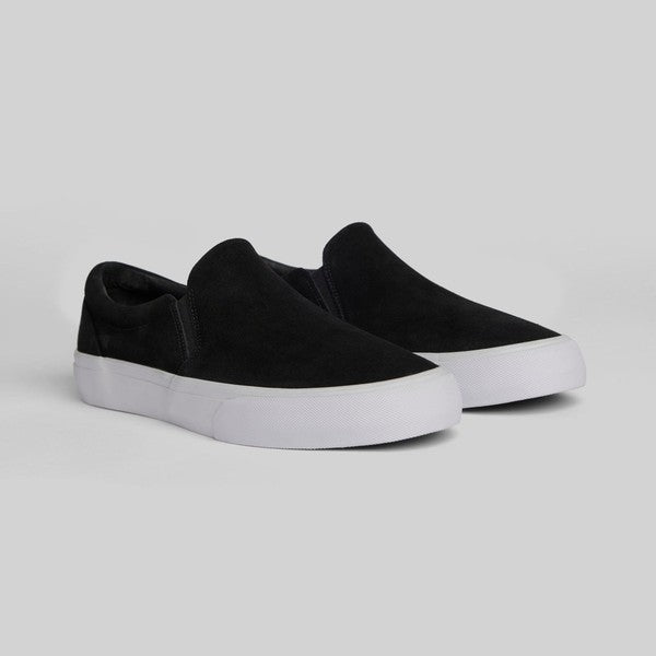 WARSAW LTD Stranger Premium Suede Black - White-Black Sheep Skate Shop