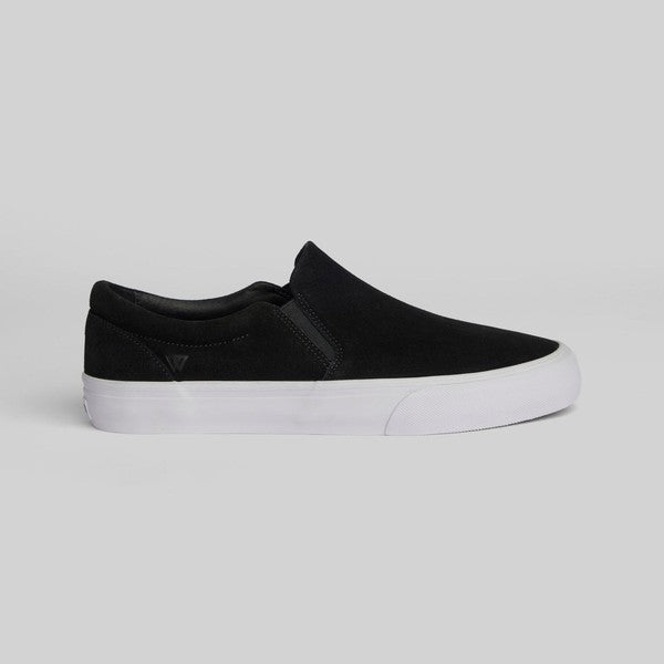 WARSAW LTD Stranger Premium Suede Black - White-Black Sheep Skate Shop