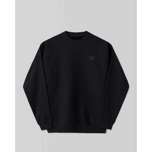 WARSAW LTD UNITY CREW - BLACK-Black Sheep Skate Shop