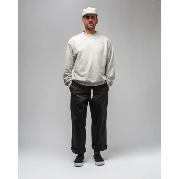 WARSAW LTD UNITY CREW - CEMENT-Black Sheep Skate Shop