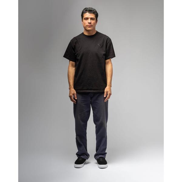 WARSAW LTD UNITY EMBROIDERED TEE-Black Sheep Skate Shop