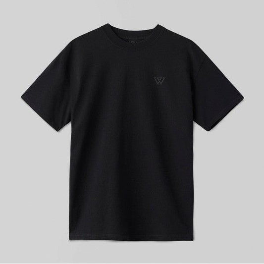 WARSAW LTD Unity Embroidery T-Shirt Black-Black Sheep Skate Shop