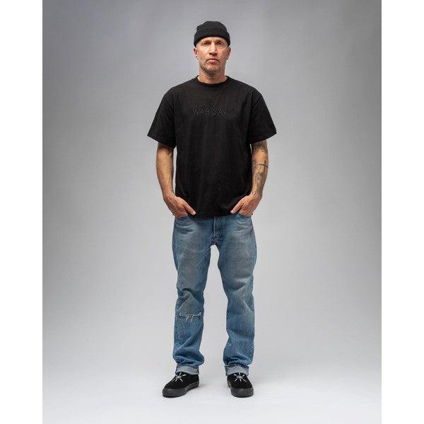 WARSAW LTD Unknown Puff Ink T-Shirt Black-Black Sheep Skate Shop