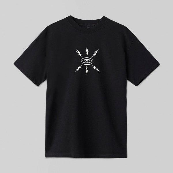 WARSAW LTD x Ed Templeton Cognition T-Shirt Black - White-Black Sheep Skate Shop