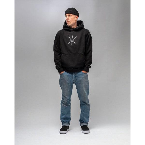 WARSAW LTD x Ed Templeton Cognitions Pullover Hoody Black-Black Sheep Skate Shop