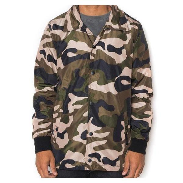WEIV Olive Camo Coach's Jacket-Black Sheep Skate Shop