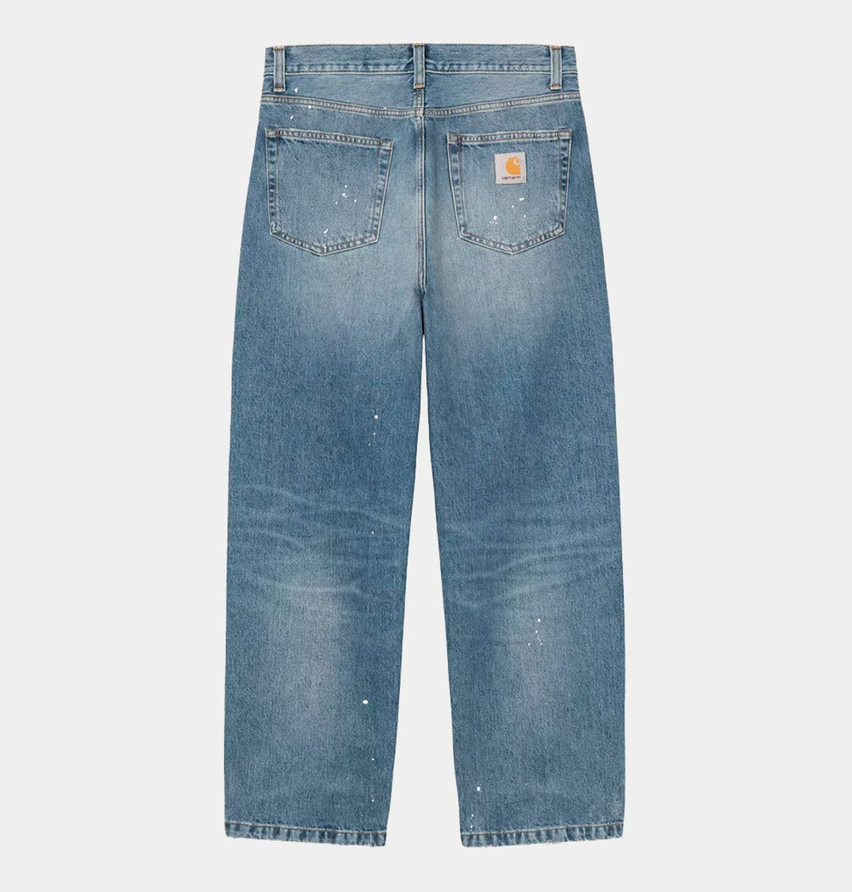 Carhartt WIP Landon Denim Pant Destroy Wash Splatter Blue