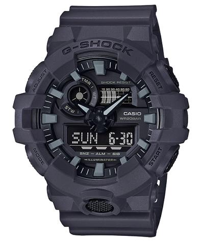 Casio G-Shock Analog-Digital Watch GA700UC-8A Dark Grey