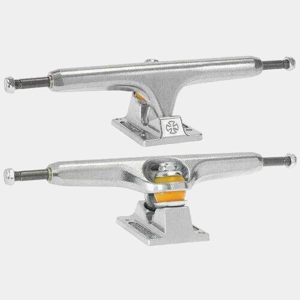 Independent Stage 11 Truck Set 215 Raw Silver-Black Sheep Skate Shop