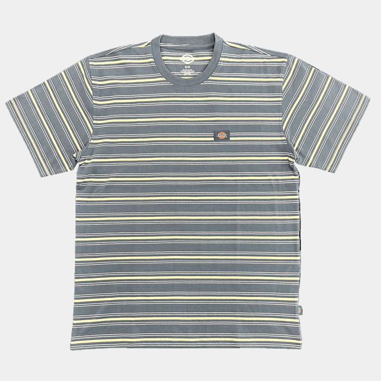 Dickies Lewistown Stripe Short Sleeve T-Shirt Stormy Weather