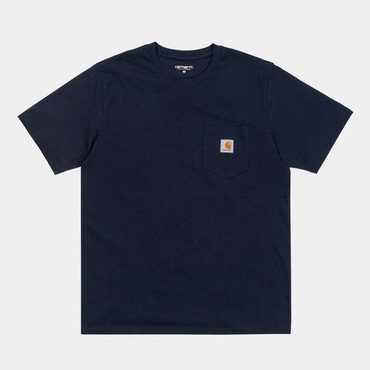 Carhartt WIP S/S Pocket T-Shirt Dark Navy-Black Sheep Skate Shop