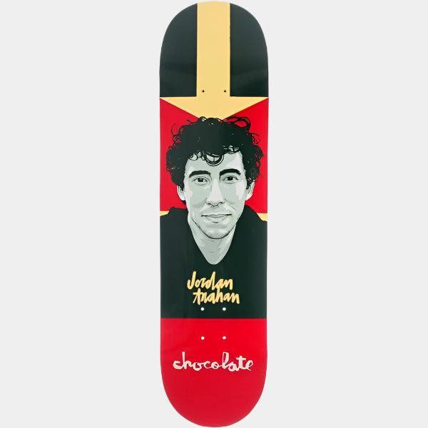 Chocolate Skateboards Jordan Trahan Portrait Deck 8.5"-Black Sheep Skate Shop