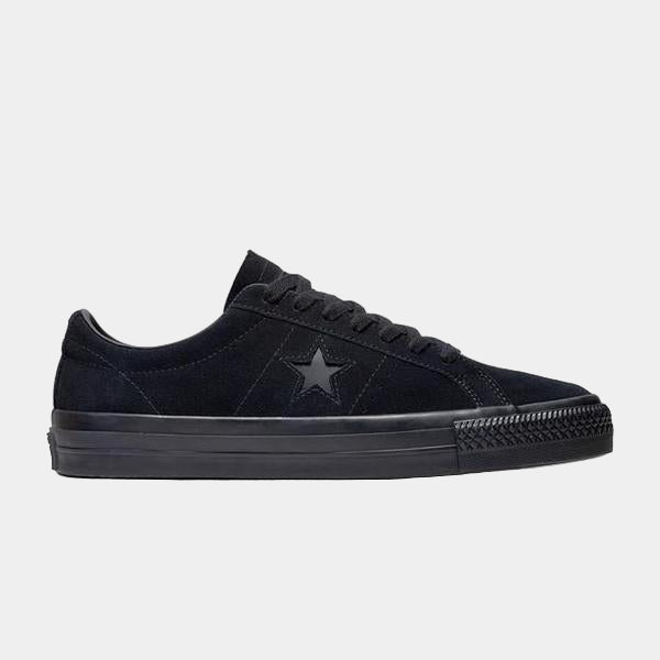Converse One Star OX Skate Black - Black - Black-Black Sheep Skate Shop