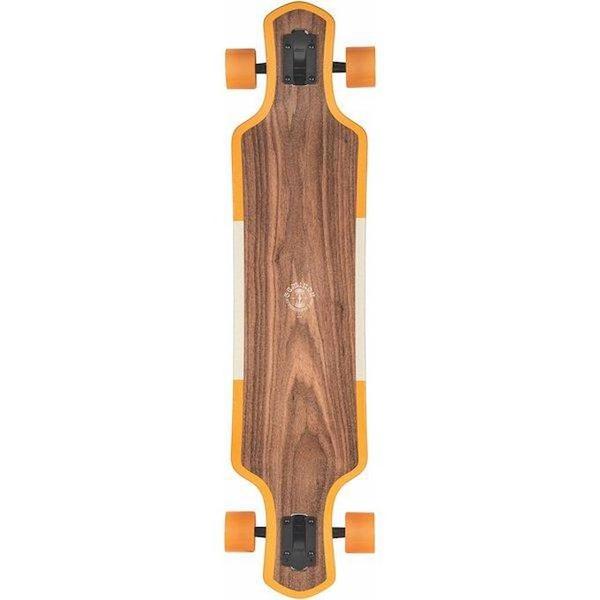 Globe Geminon 40 Rock Complete Long Board 40" Walnut - Monstera-Black Sheep Skate Shop