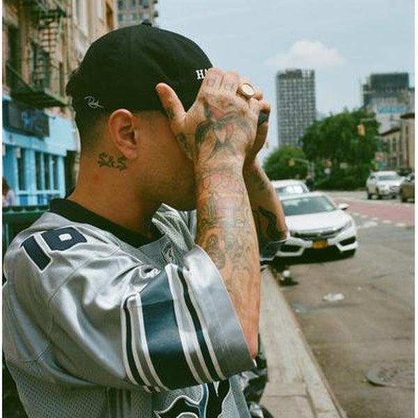 Hardbody Skateboards Classic Logo 6 Panel Hat Black-Black Sheep Skate Shop