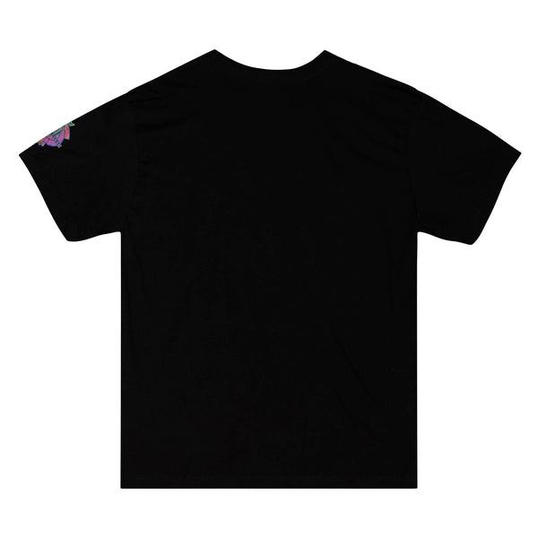 Mitchell & Ness Charlotte Hornets NBA Color Bomb T-Shirt Black-Black Sheep Skate Shop