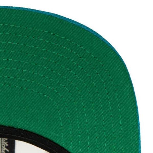 Mitchell & Ness Charlotte Hornets XL HWC Snapback Hat Natural-Black Sheep Skate Shop