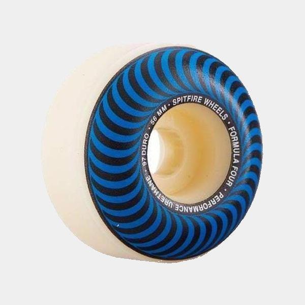 Spitfire Formula Four Blue Classics Wheels 97du 56mm-Black Sheep Skate Shop