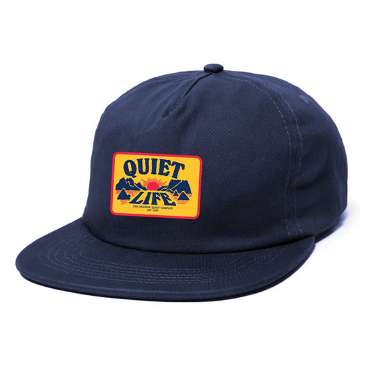 The Quiet Life Sunset Patch Hat Navy